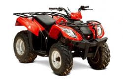 Kymco MXU 170cc for rent in Zakynthos