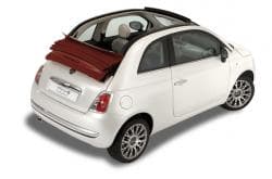 Fiat 500 Open Top for rent in Zakynthos